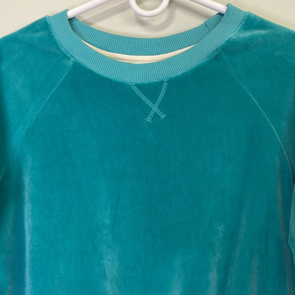 Dannijo Teal Crew Neck Sweater Long Sleeve Women's Size Small NWOT - Picture 2 of 8